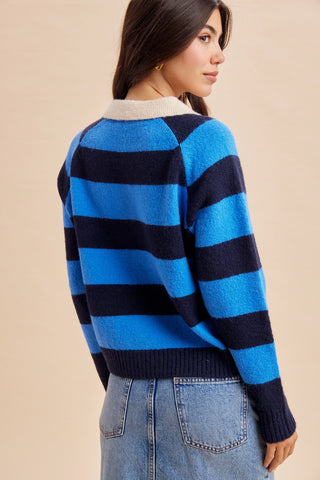 Jane Striped Rugby Sweater