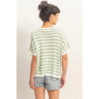 Nina Striped Top