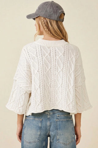 Rey Cable Sweater
