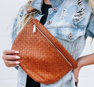 Woven Crossbody Bag