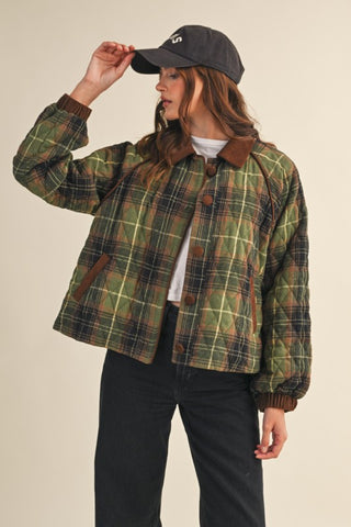Devon Plaid Jacket