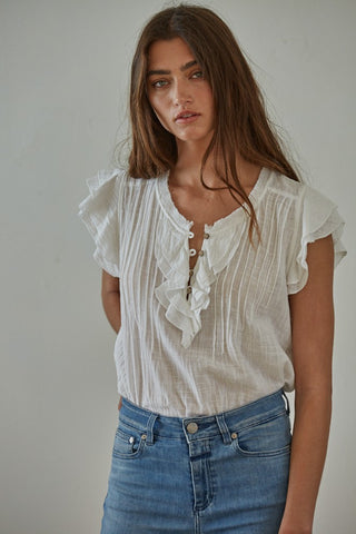 Maxine Ruffle Top