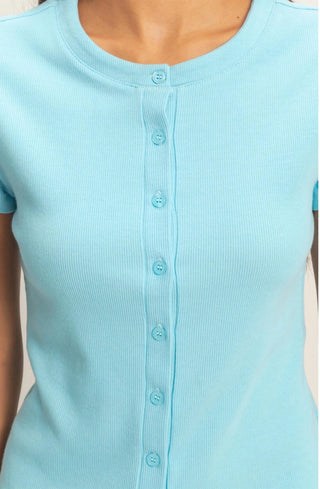Indie Buttoned Tee