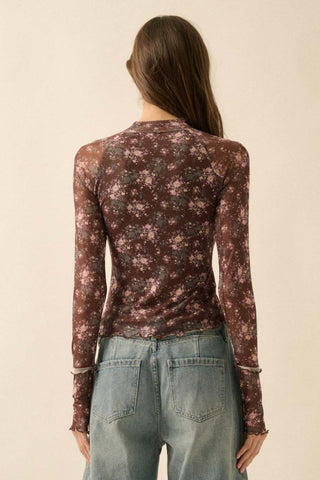 Date Night Mesh Top