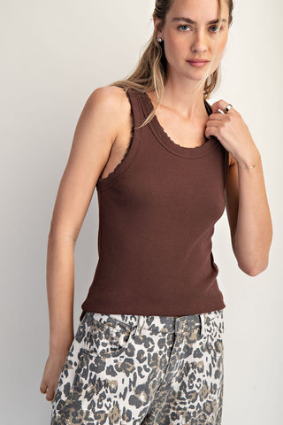 Gemma Ribbed Knit Tank