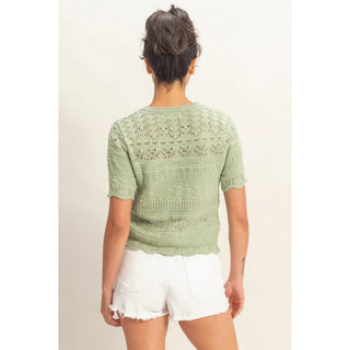 Sage Sweater Top