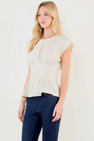 Fawn Pintuck Top