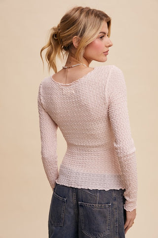 Sweetness Cinched Top