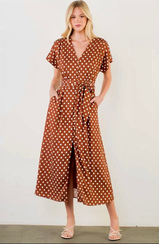 Lennox Polka Dot Dress