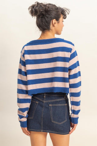 Emerson Striped Boatneck Sweater
