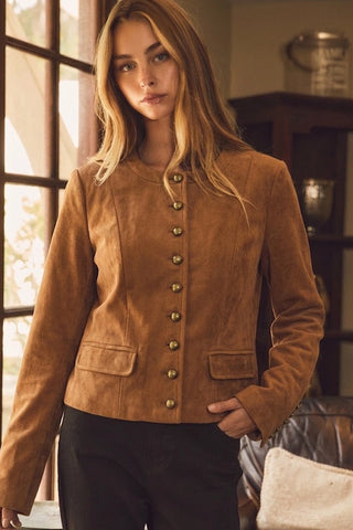 Charlotta Suede Jacket
