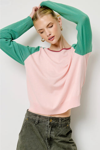 Sally Colorblock  Sweater