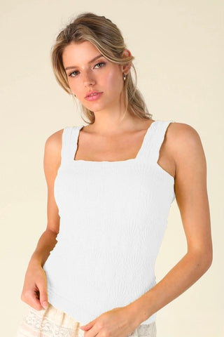 Melanie Textured Top
