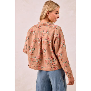 Eliza Floral Denim Jacket