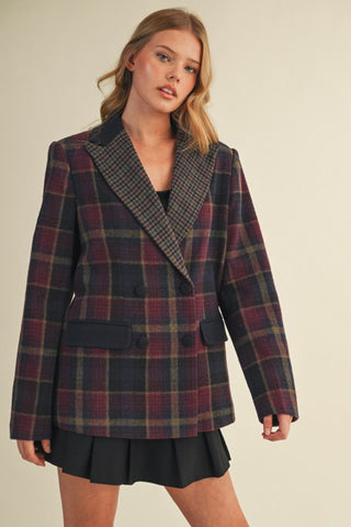 Bowie Plaid Blazer
