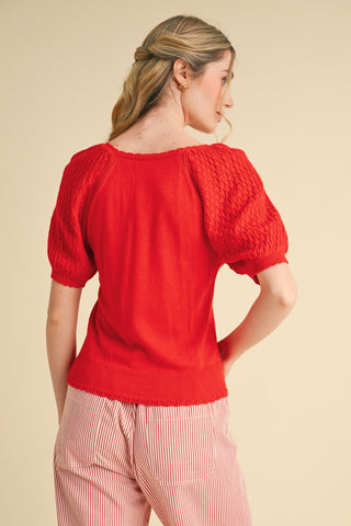 Parker Puff Sleeve Sweater