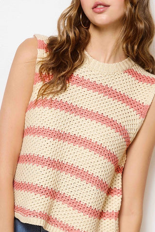 Winnie Chunky Sleeveless Sweater