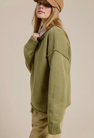 Mary Raw Edge Sweater