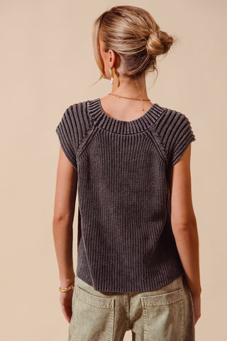 Juniper Mineral Washed Sweater