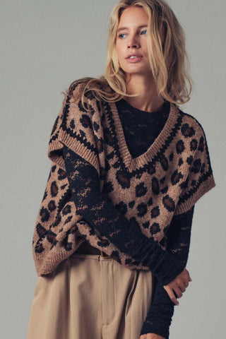 In The Wild Leopard Vest