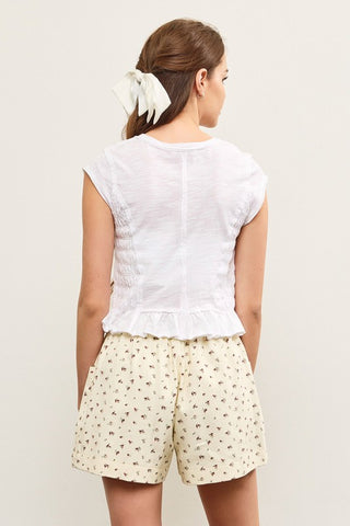 June Smocked Top
