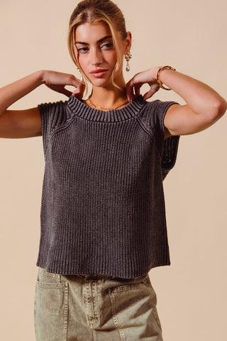 Juniper Mineral Washed Sweater