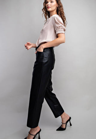 The Rebel Faux Leather Pant