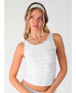 Ava Floral Edge Top