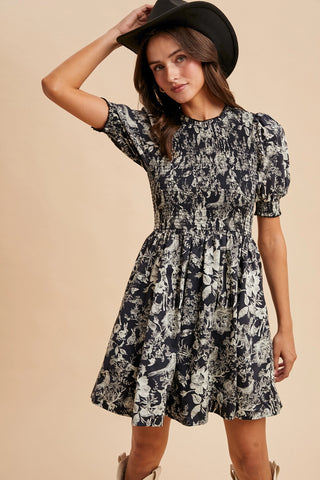 Lucille Smocked Dress