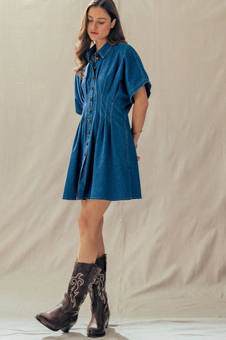 Serena Denim Shirt Dress – Delilah's Fashion Truck & Boutique