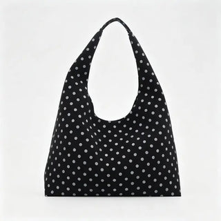 Polka Dot Hobo Bag