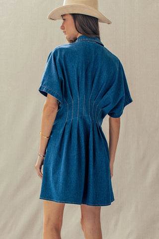 Serena  Denim Shirt Dress