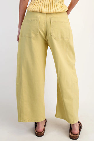 Bev Mid Rise Barrel Jeans