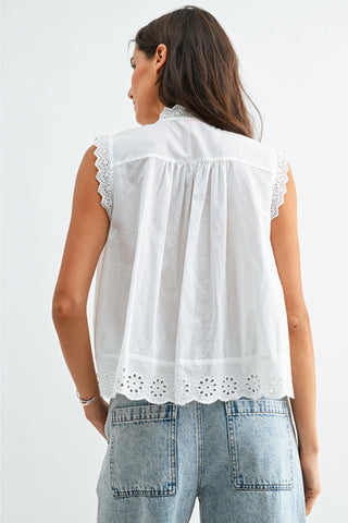 Monica Sleeveless Blouse