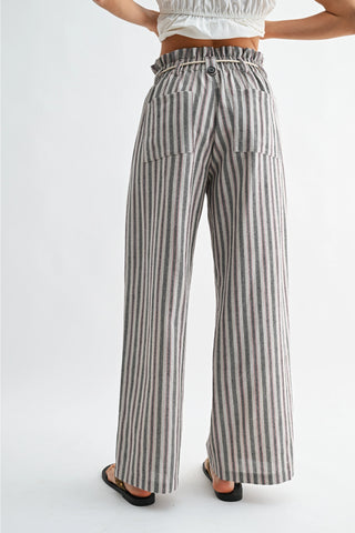 Lorelai Drawstring Linen Pants