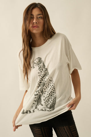 Cheetah Vintage Tee