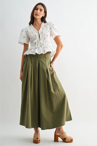 Meredith Peplum Blouse
