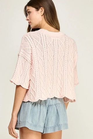 Rey Cable Sweater