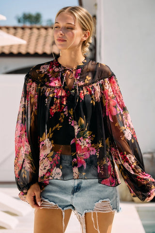 Charlie Floral Blouse