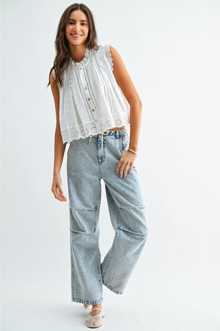 Monica Sleeveless Blouse