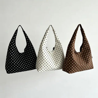 Polka Dot Hobo Bag