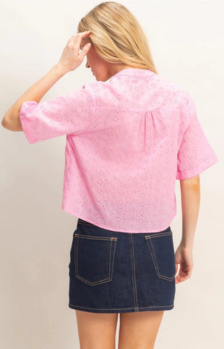 Mimi Eyelet Top