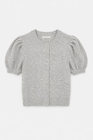 Liddy Soft Puff Sleeve Cardigan