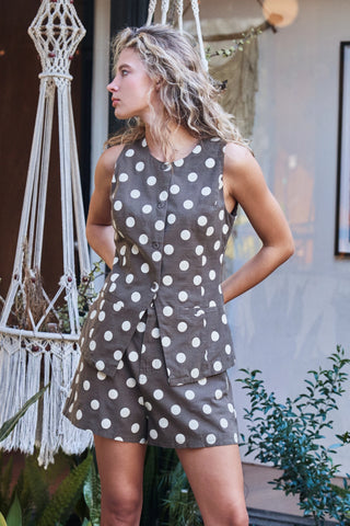 Mila Polka Dot Shorts