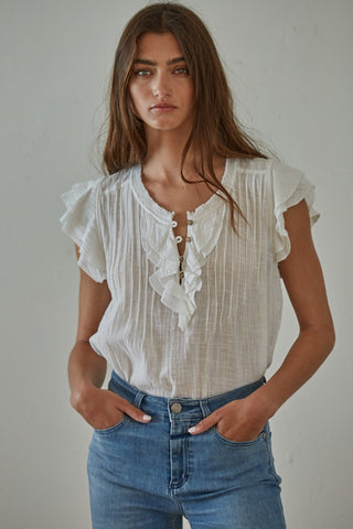 Maxine Ruffle Top