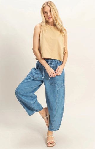 Holly Oversized Pocket Denim