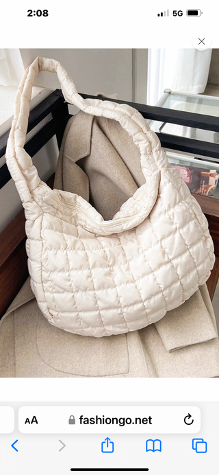 Quilted Carryall Bag